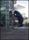 front of convention center