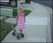 8 Faith and her bike