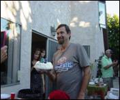 13 cousin Ron and birthday pie